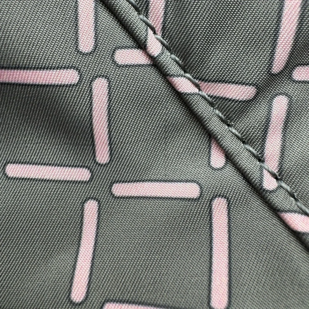 NWT MILLY Luxe Baby Diaper Bag in‎ Grey and Pink